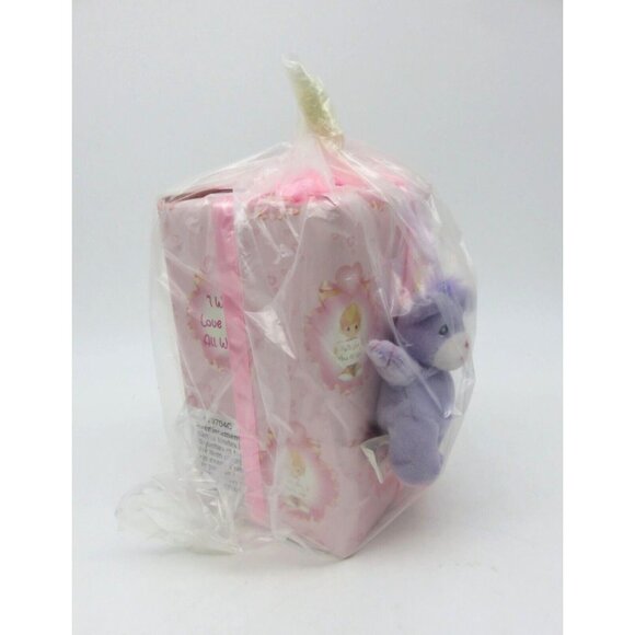 Enesco Precious Moments "I Will Love You All Ways" Figurine and Teddy Bear Gift - Picture 5 of 10